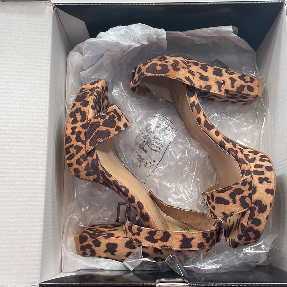 Torrid Leopard Platform heels